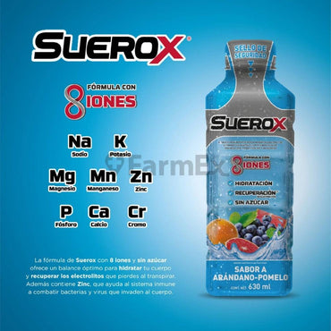 Suerox Sabor Arandano - Pomelo x 630 ml Genomma