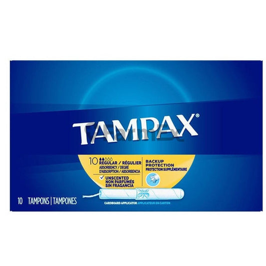 Tampax "Con Aplicador Regular" x 10 unidades Procter & Gamble