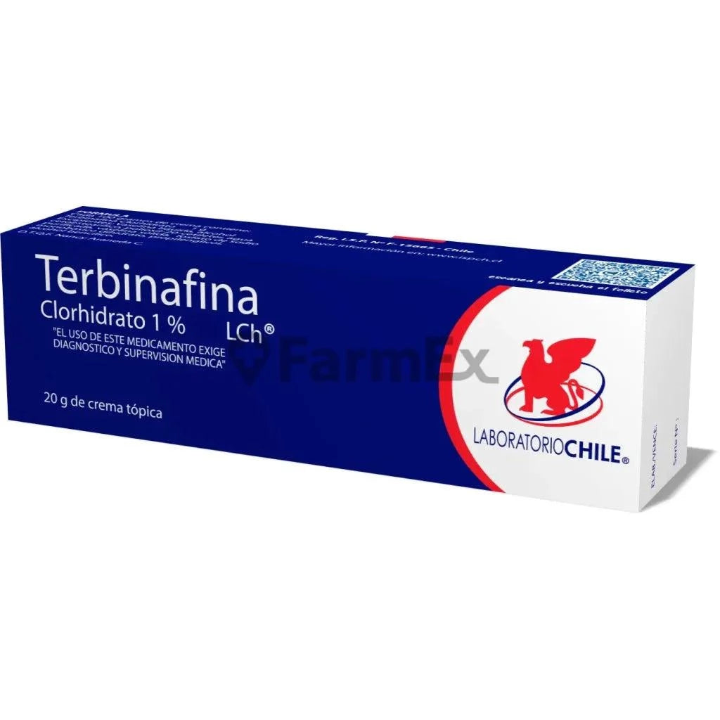 Terbinafina Crema 1% x 20 g CHILE