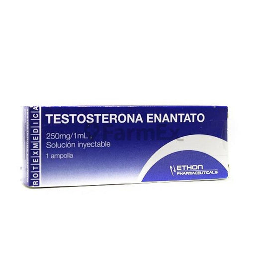 Testosterona Enantato Inyectable 250 mg / 1 mg ETHON