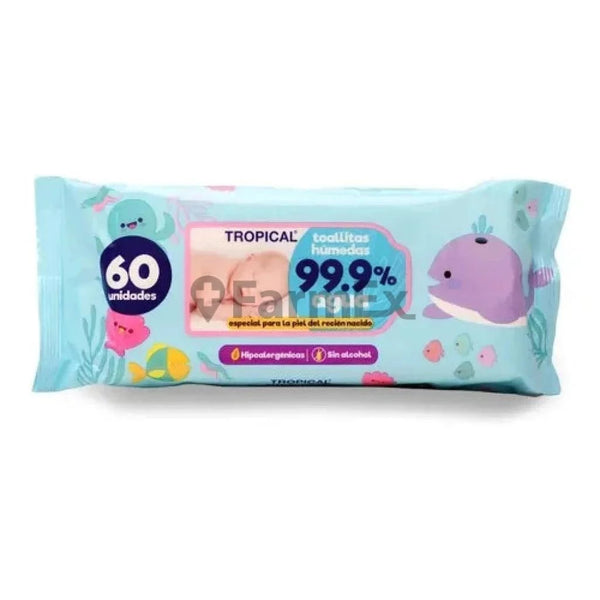 Toallitas Húmedas Aqua Baby - 60 unidades – Big Pig Kids ®