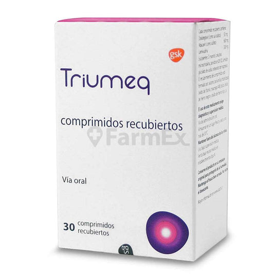 Triumeq x 30 comprimidos recubiertos GLAXOSMICHKLINE