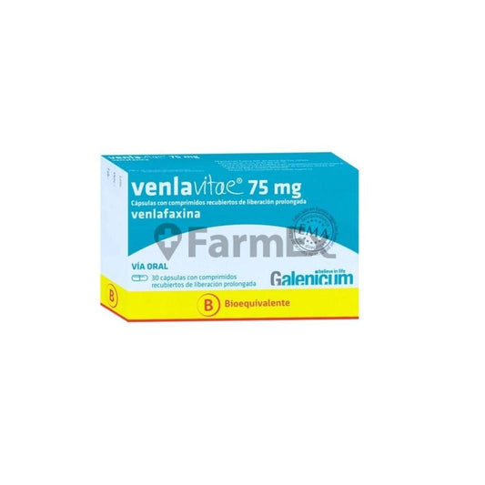 Venlavitae 75 mg x 30 capsulas GALENICUM
