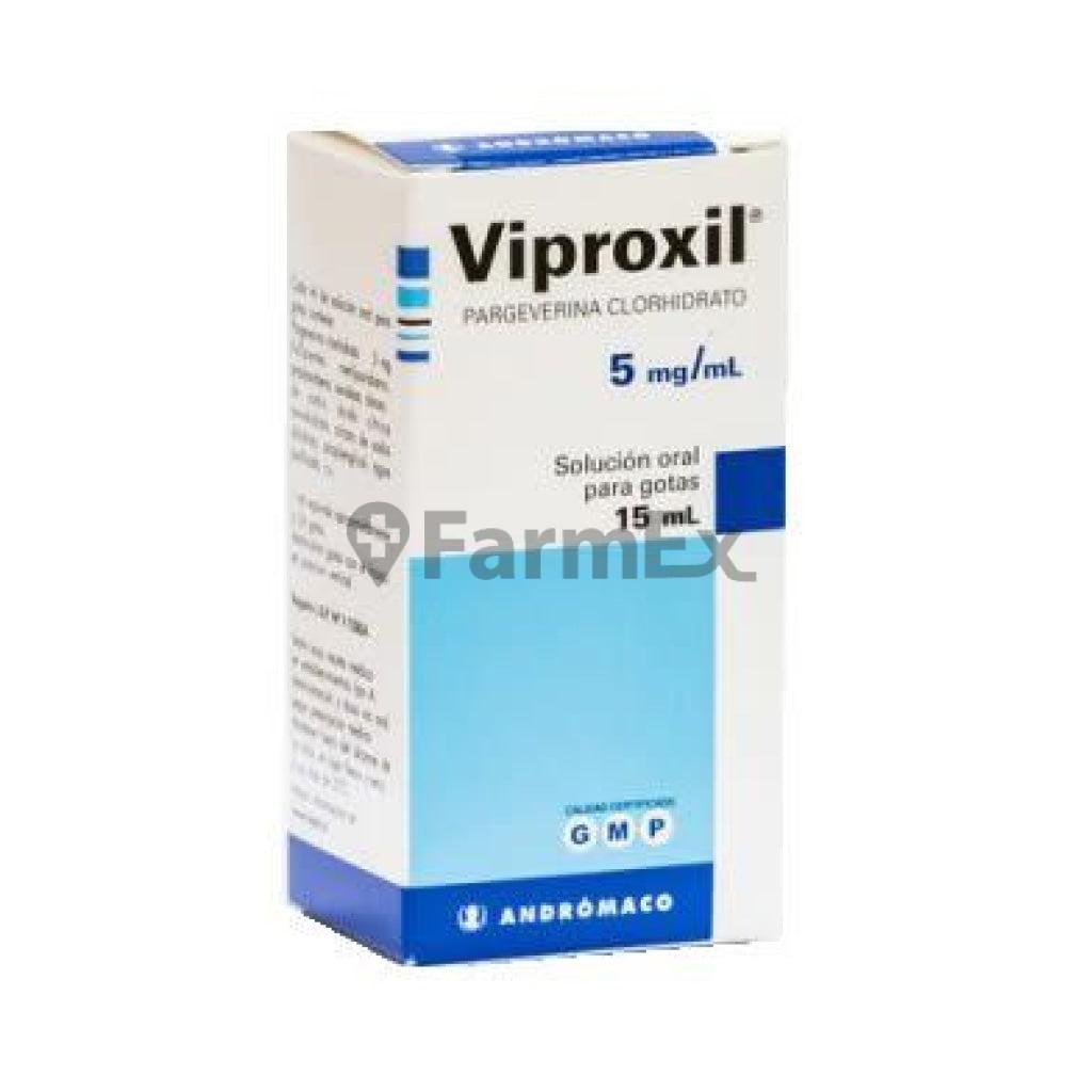 Viproxil Solución para Gotas 5 mg / ml x 15 ml ANDROMACO