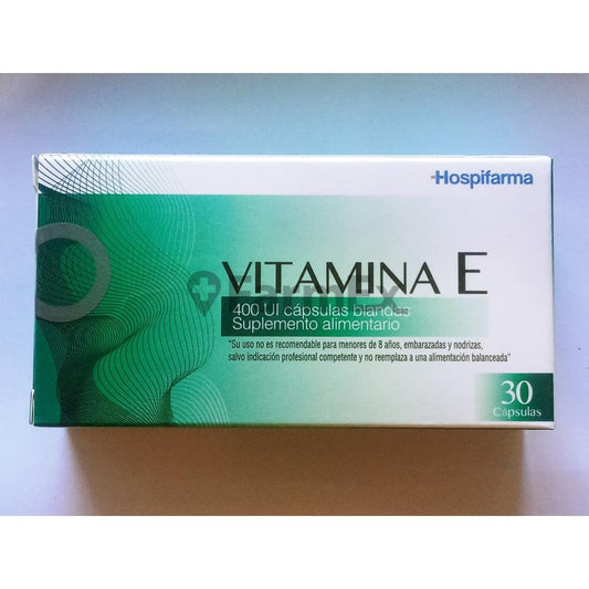 Vitamina E x 30 Caps (Hospifarma) HOSPIFARMA