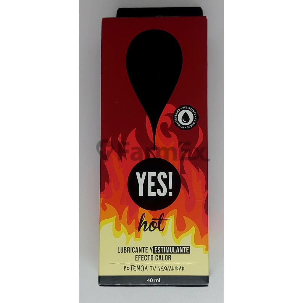Yes Hot Lubricante Íntimo x 40 mL MAVER
