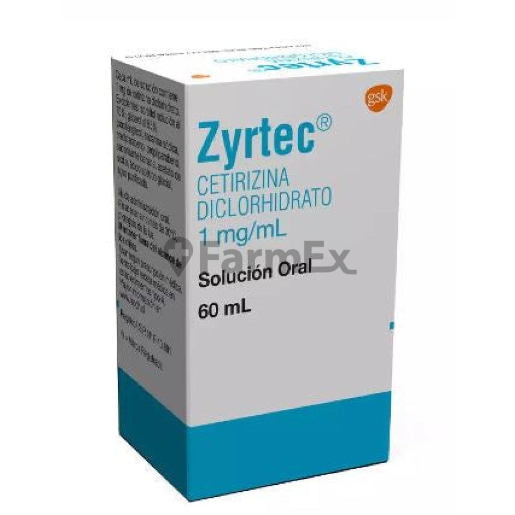 Zyrtec Solución Oral 1 mg / mL x 60 mL GSK