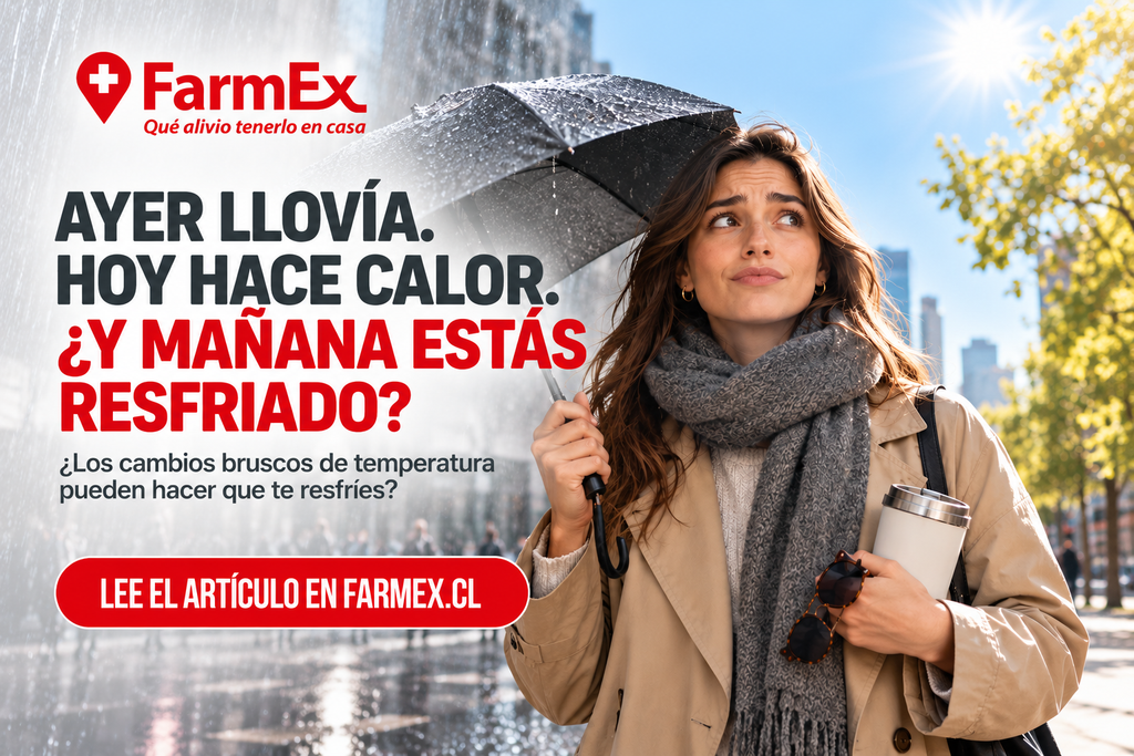 Ayer llovía, hoy hace calor y mañana… ¿estás resfriado? ¿Los cambios de temperatura pueden enfermarte?
