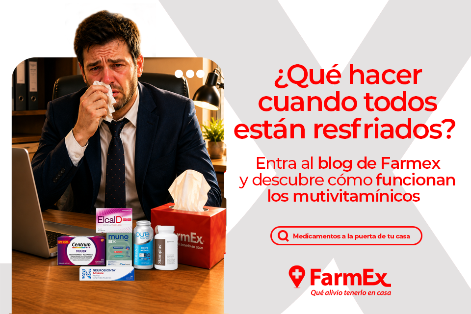 ¿Cómo debo estar preparado para este invierno? Conoce los multivitamínicos que pueden ayudarte
