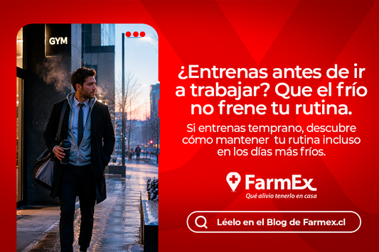 ¿Entrenas antes de ir a trabajar? Que el frío no frene tu rutina