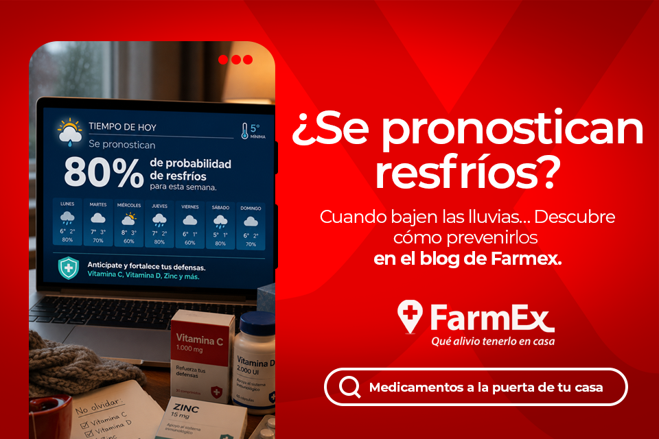 ¿Se pronostican resfríos? Cuando bajen las lluvias, descubre cómo prevenirlos
