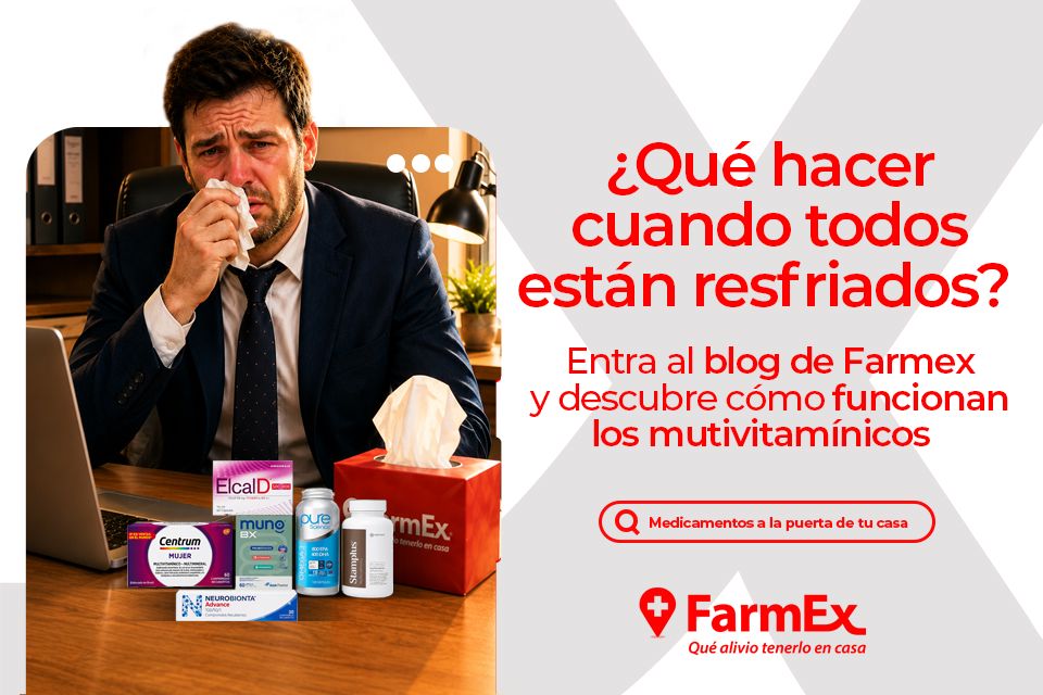 ¿Cómo debo estar preparado para este invierno? Conoce los multivitamínicos que pueden ayudarte