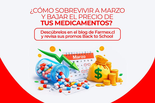 🎒 ¿Cómo sobrevivir a marzo y bajar el precio de tus medicamentos?