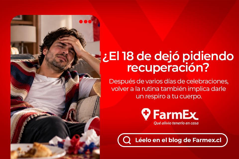 ¿El 18 te dejó pidiendo recuperación? Cómo cuidar tu cuerpo después de Fiestas Patrias