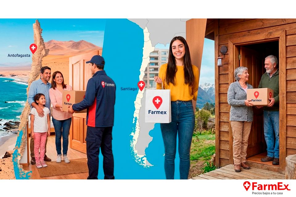 Farmex volvió a todo Chile: prepárate este 2026 y recibe tus medicamentos en la puerta de tu casa