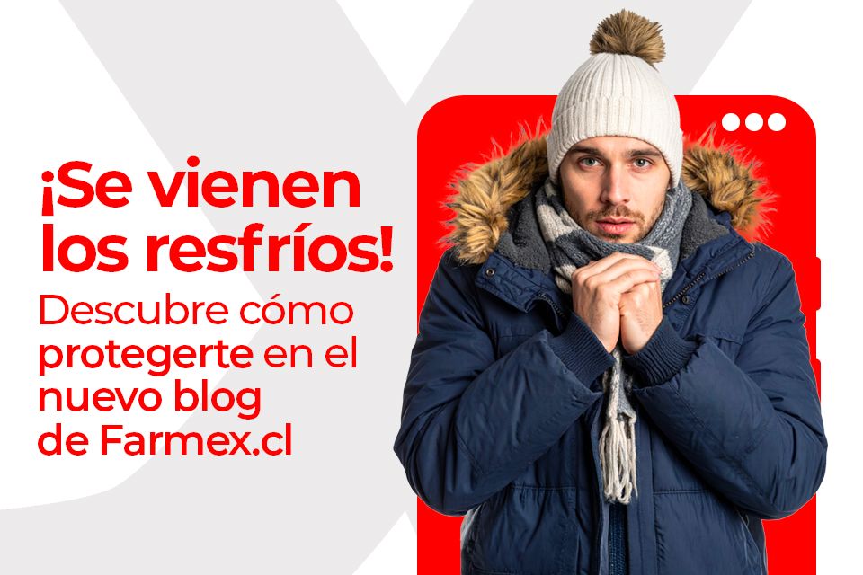Llegó el frío y con ello el resfrío: conoce los mejores medicamentos y prepárate con Farmex.cl