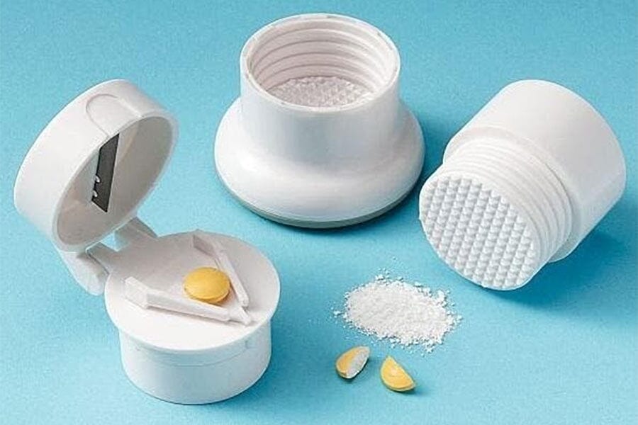 ¿Partes los medicamentos para consumirlos?