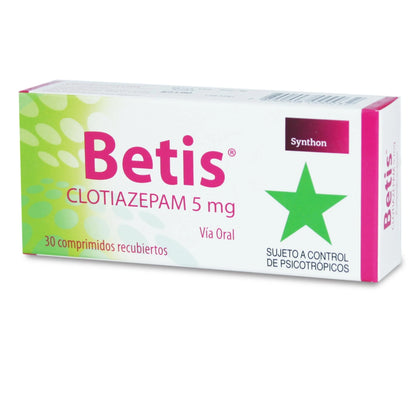 Betis 5 mg x 30 comprimidos Cenabast  (Venta Solo en Sucursal)