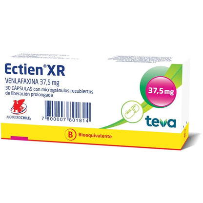 Ectien 37,5 XR x 30 comprimidos