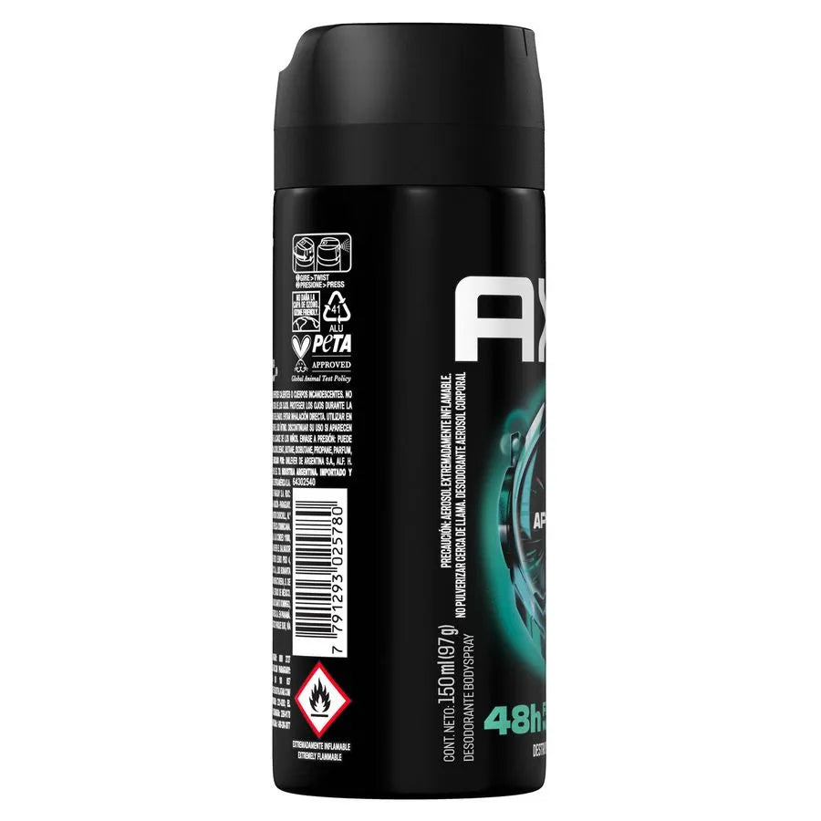 Antitranspirante Axe Apollo seco x 150 mL