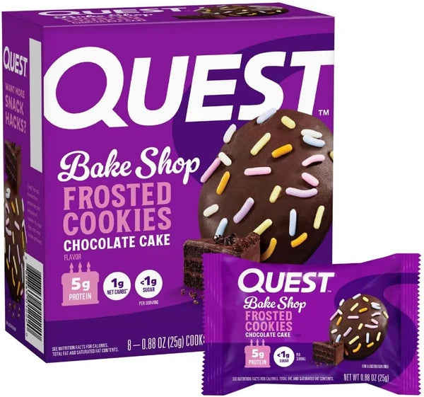 Barra de Proteína Chocolate Cake Quest x 25g