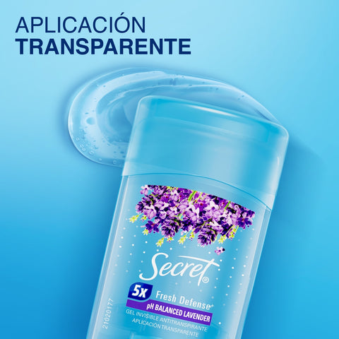 Secret Gel Clear Lavanda  X 45 GR