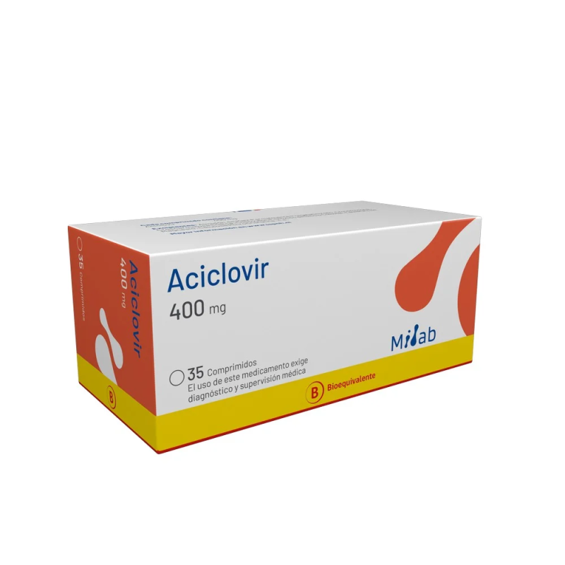 Aciclovir 400 mg x 35 comprimidos " Ley Cenabast "
