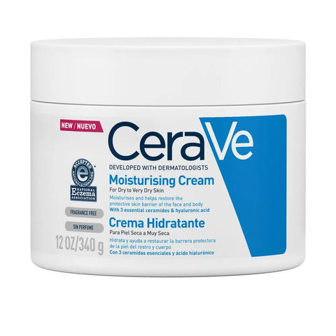 Cerave Crema Hidratante "Piel Seca a Muy Seca" x 340 g