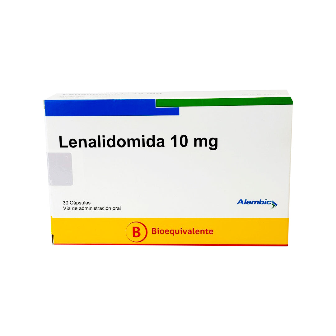 Lenalidomida 10 mg x 30 Capsulas