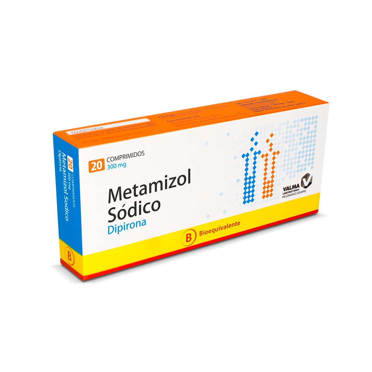 Metamizol Sódico 300 mg: 20 Comprimidos para el Dolor