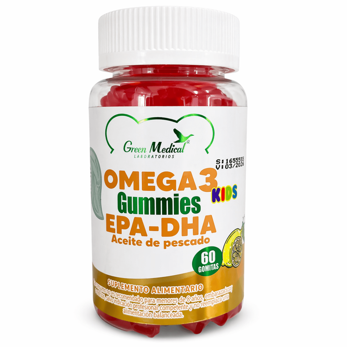 Omega 3 Kids 60 Gomitas
