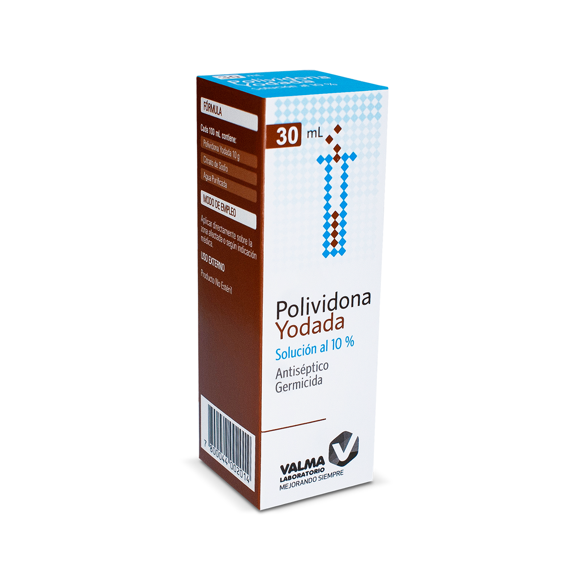 Polividona Yodada 10% x 30 mL