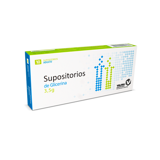 Supositorios de Glicerina 3,5 g Adulto x 10 unidades