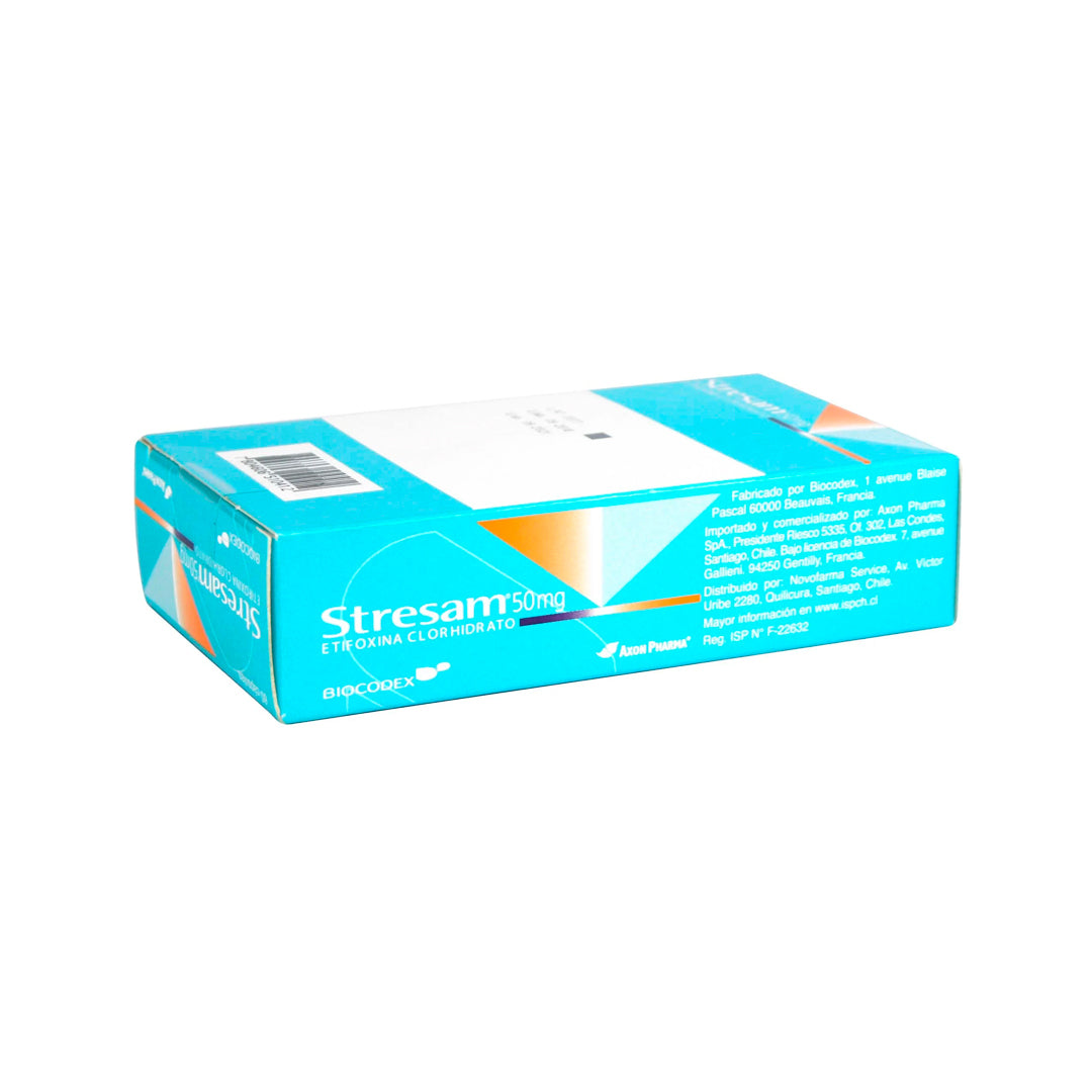 Stresam 50 mg x 60 cápsulas