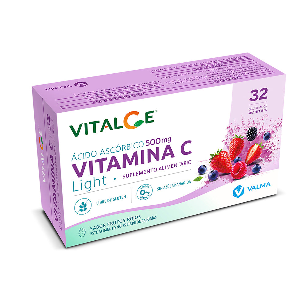 Vitamina C Ligth 500 mg x 32 Comprimidos Masticables