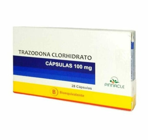 Trazodona 100 mg x 28 cápsulas "Ley Cenabast"