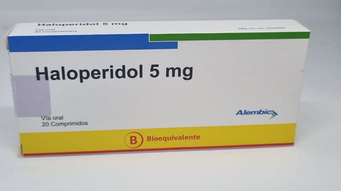 Haloperidol 5 mg x 20 comprimidos "Ley Cenabast"
