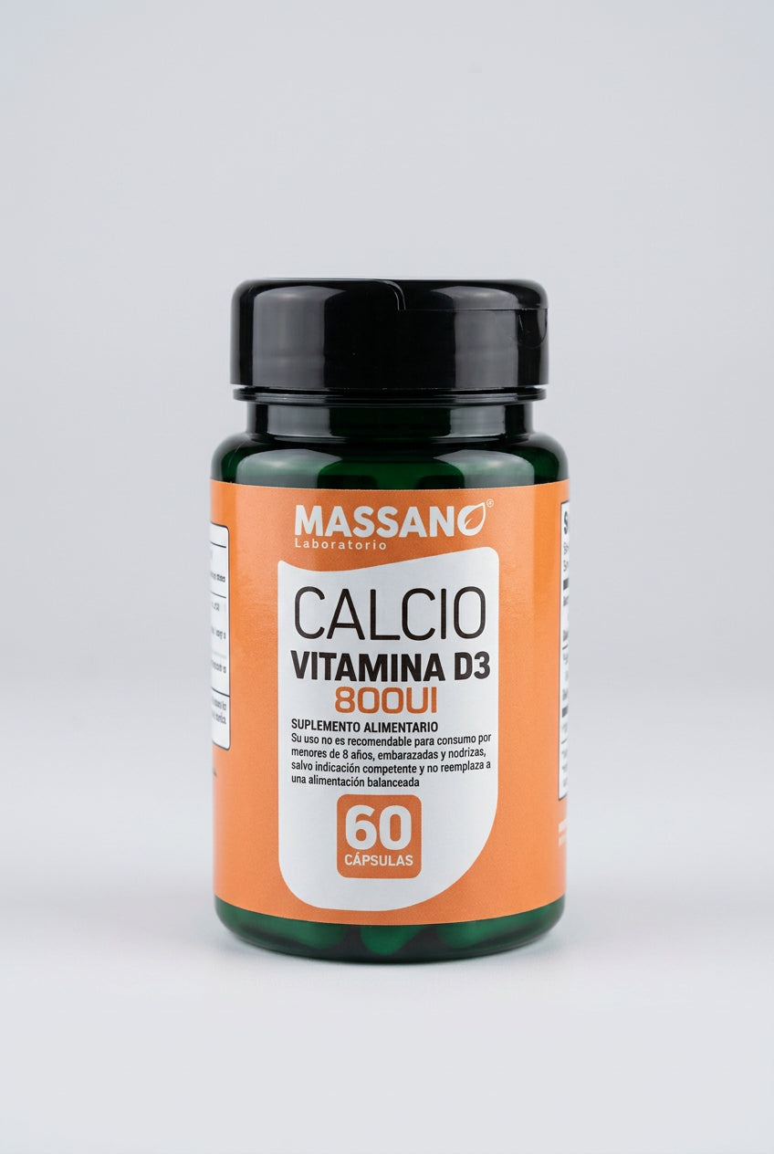 Calcio Vitamina D3 x 60 Cápsulas