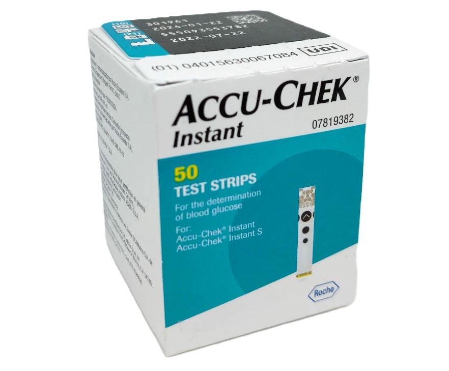 Accu-chek Instant Tiras Reactivas x 50 Unidades.