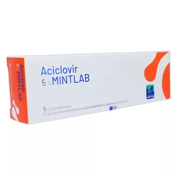 Aciclovir 5% Crema x 5 g MINTLAB 