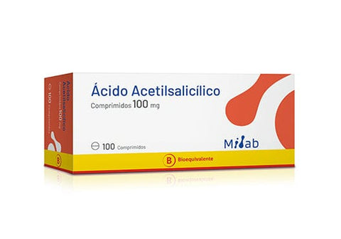 Acido Acetilsalicílico 100 mg x 100 comprimidos