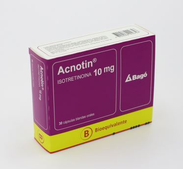 Acnotin 10 mg x 30 cápsulas Bago 