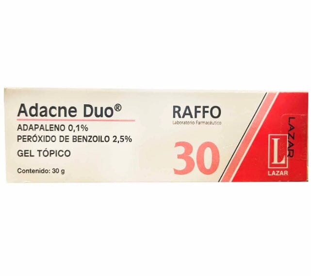 Adacne Duo 0,1% / 2,5% gel tópico x 30 g.