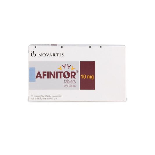AFINITOR 10 MG 30 COMP NOVARTIS 