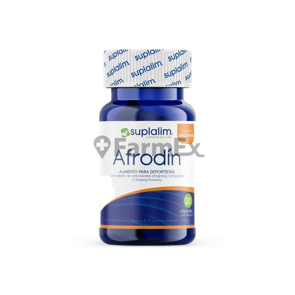 Afrodín x 20 cápsulas Farmex-MiaHealth-Persistente 