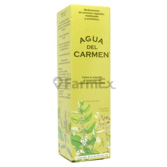 Agua del Carmen x 100 mL Farmex-MiaHealth-Persistente 