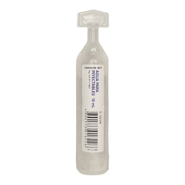 Agua esteril para inyectables ampolla 10 ML x 1 Unidad (biosano) Biosano 