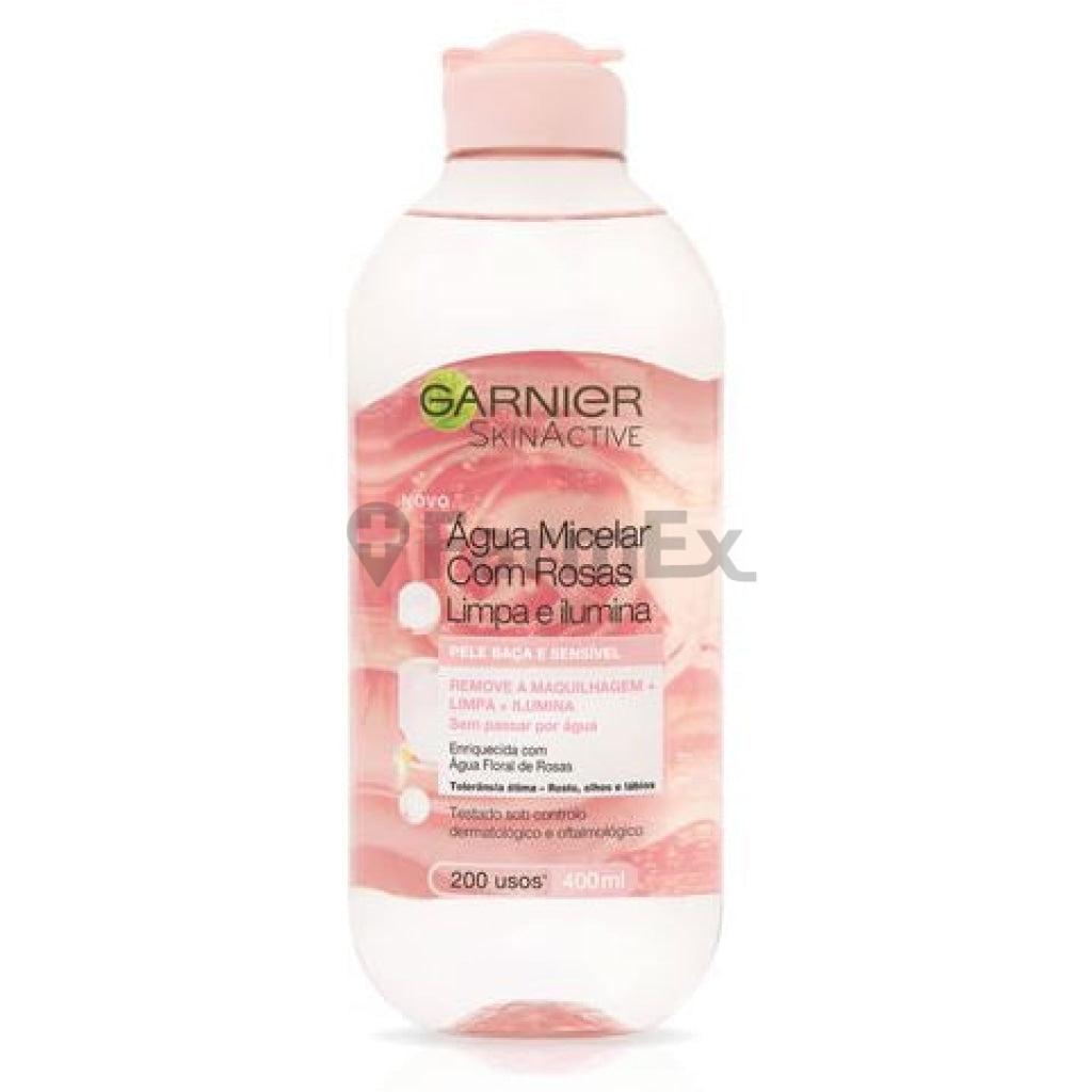 Agua Micelar con Rosas "Piel Apagada y Sensible" 200 usos x 400 ml.