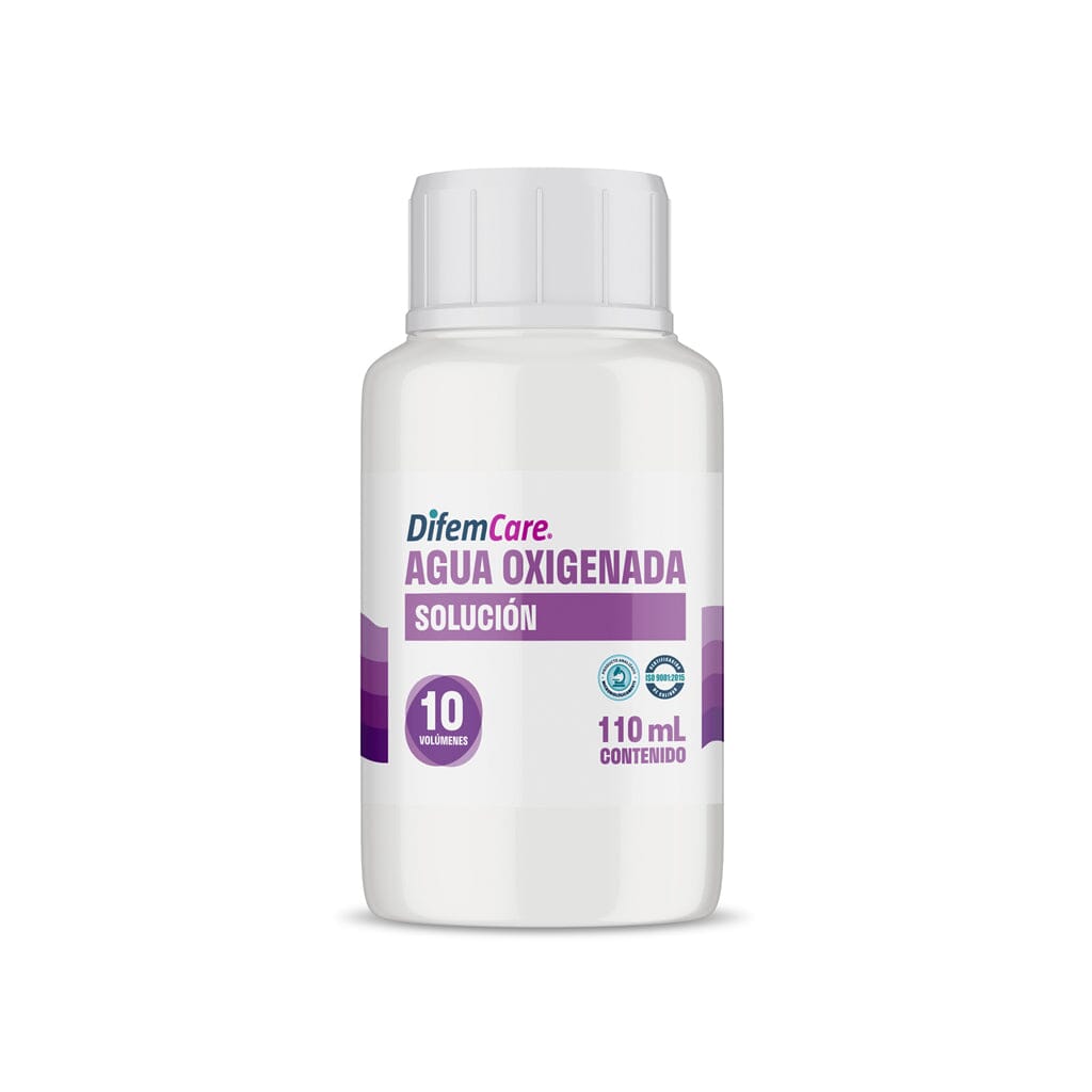 Agua Oxigenada 10 Volumenes X 110 ML (Diperox) Difem Pharma 