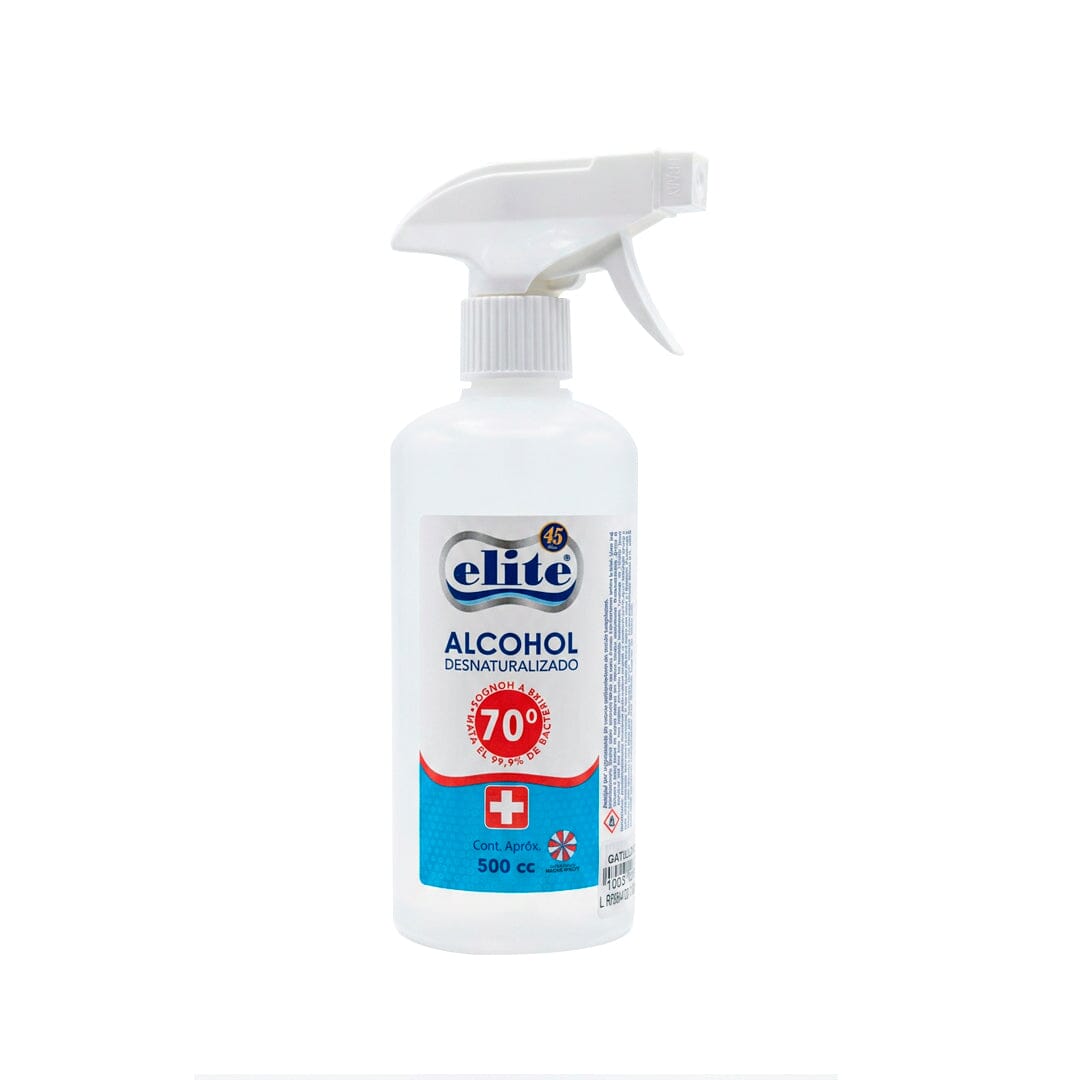 Alcohol 70% Desnaturalizado x 500 mL Elite 